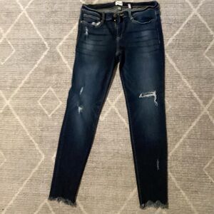 Sneak Peek Dark Blue Skinny Jeans